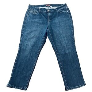 CB Established 1962 Women's Bootcut Jeans Size 18 Blue Stretch Denim Classic